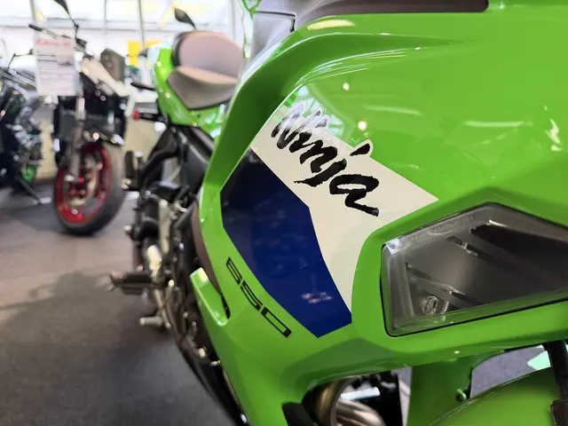 Kawasaki Ninja i nærbillede